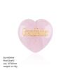 30mm Natural Crystal Rose Quartz Heart Shape Engraved Mother Healing Crystals Palm Stones Ornament Home Decor Family Member Gift