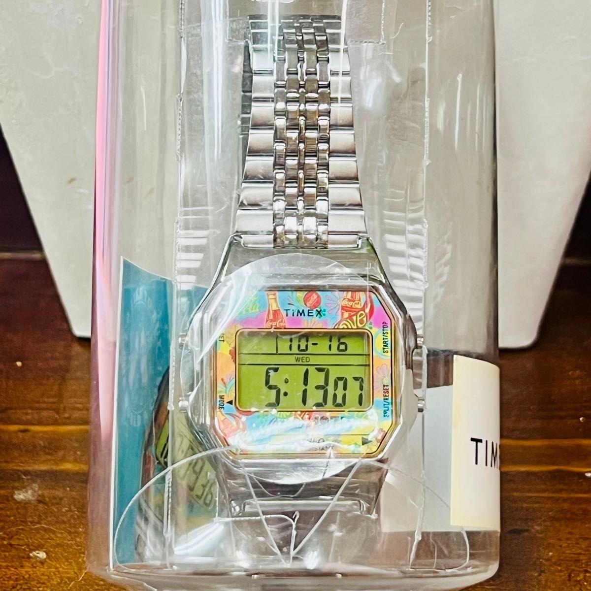 TIMEX Coca-Cola Classic Digital Bracelet Band TW2V25900 (Silver)
