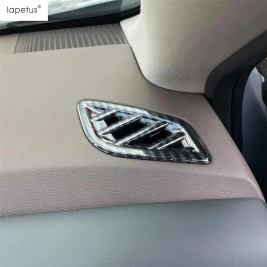 Nissan Qashqai J12 - 2024 için Gösterge Paneli Klima Havalandırma Çıkışı Direksiyon Simidi Çerçeve Kaplama Kapağı Karbon Fiber İç Aksesuar