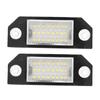 2 Pcs CANBUS LED Car Number License Plate Light Lamp Assembly Auto Tail Lighting For Ford Focus C-MAX MK2