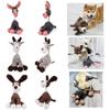 Pet Cartoon Animal Soundmaking Toys Pet Playmate Durable High Quality Canvas