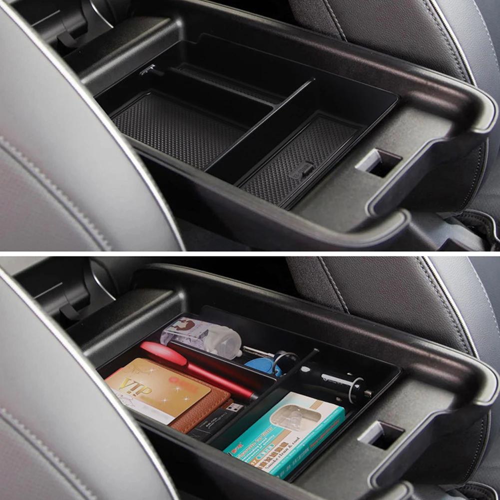 Car Armrest Storage Box Organizer Tray Center Console Stowing Tidying For Hyundai IONIQ 5 2024+ Auto Car Accessories Interior