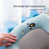Astronaut Print Toilet Seat Cover with Contrasting Handle, Waterproof and Thickened for Warmth, Home Use with Velcro and Zipper.