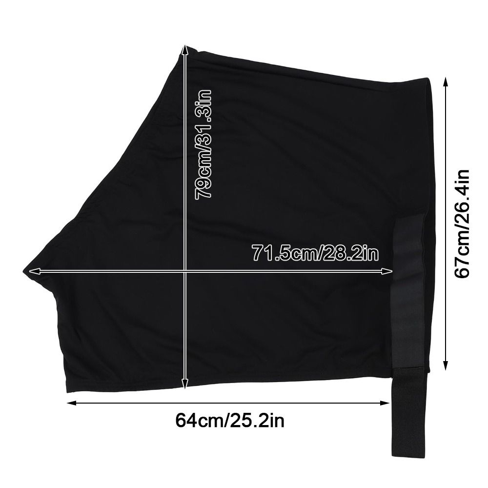 67cm Size Shoulder Guard Breathable Material Horse Vest Durable Anti Rub Bib  For Equestrian