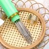Needle with Large Eye Hand Sewing Needle Set Sewing Thimble Stitching Needle Yarn Knitting Needle for Crafts