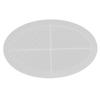 Moldes de bandeja de resina, design em forma de escama de peixe, facilmente desmolda, uso repetido, moldes de bandeja de resina macia para armazenamento de joias, pratos