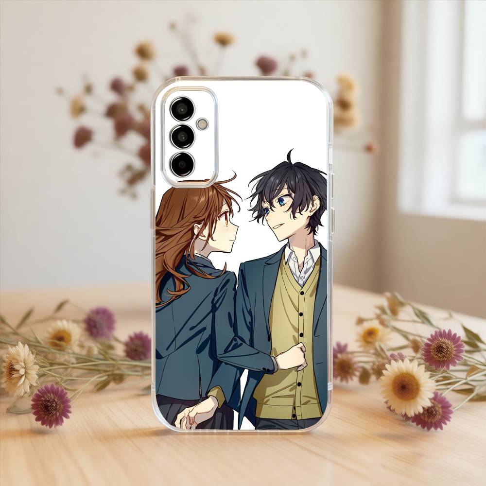 Horimiya Phone Case For SamsungA10,12,20,21S,30,31,40,50,51,52,70,71 Transparent Cover