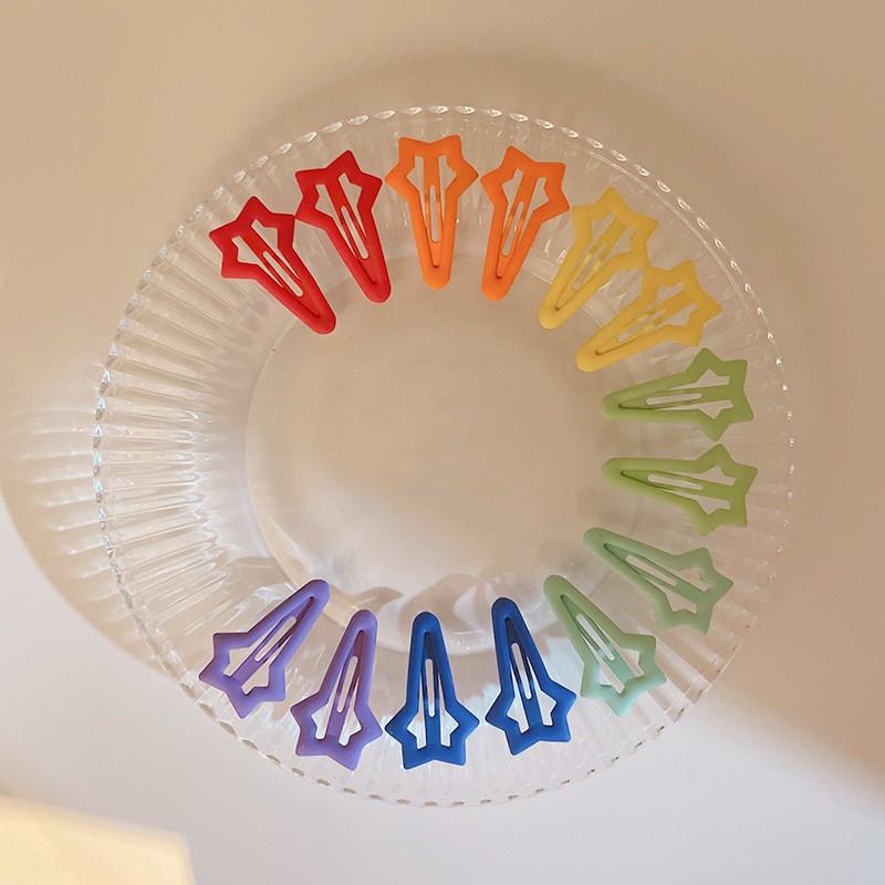 10 buc. Acele de păr coreene noi pentru copii, fete, culoarea ceaiului cu lapte, barete prințesă, clemă laterală, accesorii de păr pentru fetiță