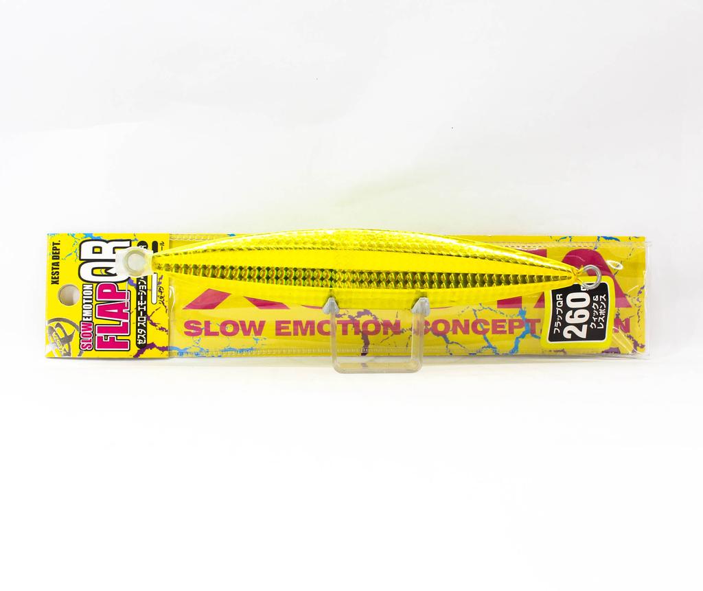 Xesta Kovový jig Slow Emotion Flap QR 260 gramů CHSBKGD (8621)