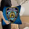 N-New York City Police Department NYPD Pillow Covers Cartoon Sofa Decorative Home Double-sided Printing Short Plush Cute Cushion