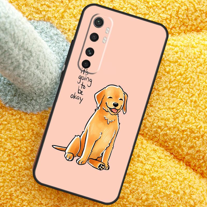Cartoon Golden Retriever Hund Hülle Für Xiaomi 15 14 Ultra 13T 14T 15T 17 Pro Max Abdeckung Für POCO X7 F8 Pro X3 X5 X6 F5 F6 F7