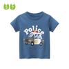 27Kids Summer Car Half-Sleeve Pure Cotton Children's Wear