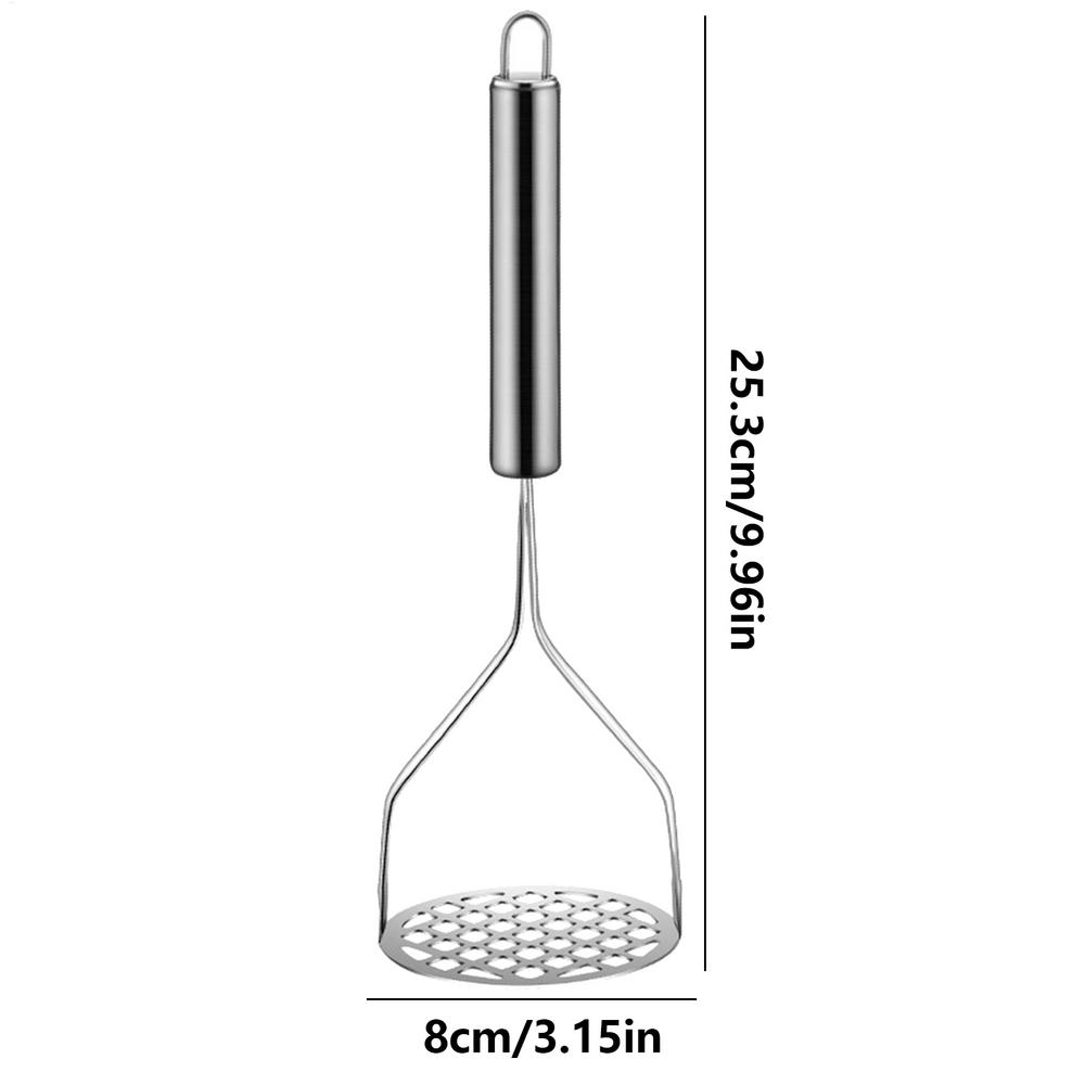 Stainless Steel Potato Masher Purple Sweet Potata Pumpkin Grater Makers Tools Masher Puree Manual Food Maker Ricers Acceesories