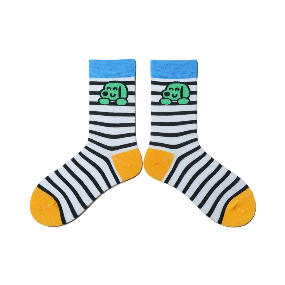 Playmate Series: 8 Adorable Ladies' Cotton Socks