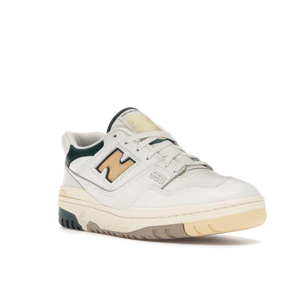 Aimé Leon Dore x New Balance 550 Grün Gelb Unisex Sneakers BB550A2
