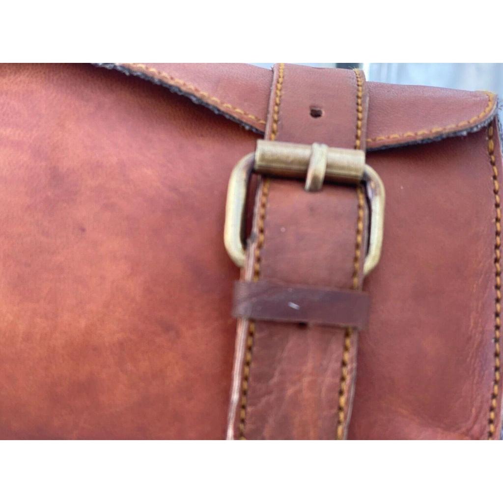 Motorradtasche Lenkertasche Vordere Ledersatteltasche Braun Werkzeugaufbewahrung Gabel