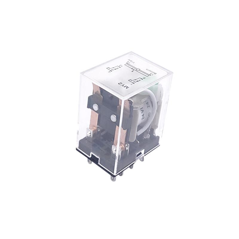 HH52P HH53P HH54P Miniature Coil General Electromagnetic Intermediate Relay Switch LED DC 6V 12V 24V AC 220V MY2NJ/MY3NJ/MY4NJ Relays 5