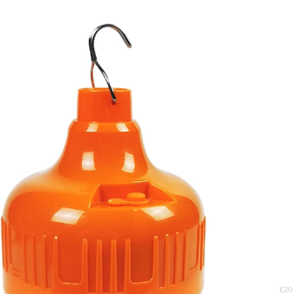 Nødlyspære Blinker med Krok Trådløs LED Campinglykt for Terrasse