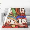 Souths Parked Boys Throw Blanket for Couch  Soft Cozy Plush Blanket 50x60 Inches Multiple Sizes Bedspread for All Seasons