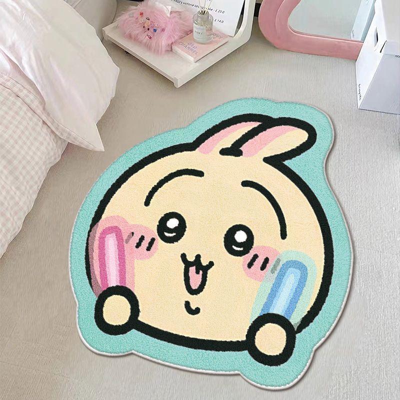 Bedroom Bed Lovely Carpet Thick Imitation Cashmere Foot Mat Living Room Sofa Floor Mat