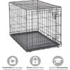 Cage Pliable En Métal - MidWest Homes for Pets - B36 - 91,4 Cm - Pour Chiens Moyens - Étanche