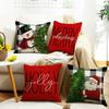 Christmas Pillow Case Christmas Sofa Living Room Pillow Case Pillow Case Home New Style
