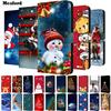 Leather Christmas Covers For Honor 90 Lite Cases Honor90 Pro 5G X9A X8A X7A Honor 70 90pro Magic5 Magic 5 Lite Flip Wallet Coque