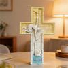 Crossed Shape Silicone Mold Easy Demold Holiday Candle Silicone Mould For Resin Casting Making Candle Soap Chocolate
