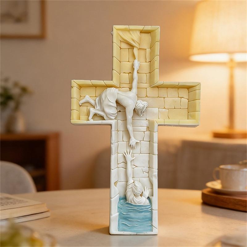 Crossed Shape Silicone Mold Easy Demold Holiday Candle Silicone Mould For Resin Casting Making Candle Soap Chocolate