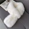Vollpelz Beidseitig Quadratisch Fuchsfell Mode Schal Damen Koreanische Version Verdickt Warm Flauschig Nackenschutz Vielseitig