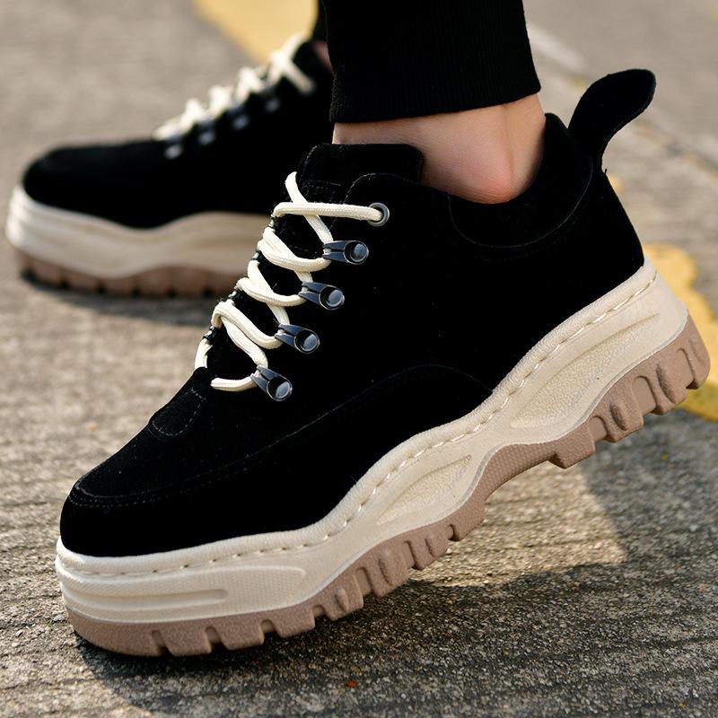 

2022 Spring Newestretro Men S Trend Low Help Students Wild Platform Platform Shoes Old Shoes Men S Fashion Shoes