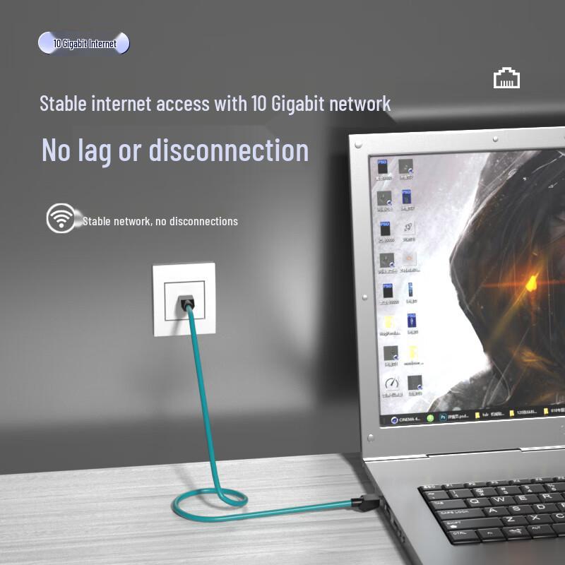 Bosound Cat6a Shielded Industrial Ethernet Cable