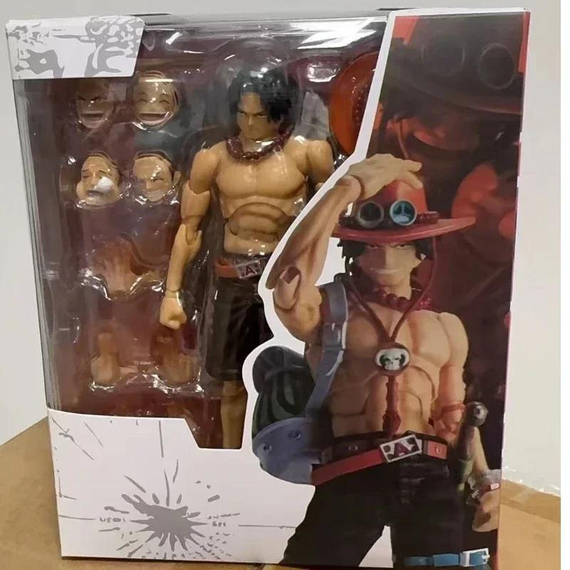 Available Now latest popular SHF S.H.Figuarts PORTGAS.D.ACE FIRE FIST Figure Finished Miniature Animation Action Plaything Presents children-friendly