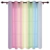 Candy Rainbow Stripes Vorhänge für Schlafzimmer Wohnzimmer Vorhänge Küche Kinderzimmer Fenster Vorhang Moderne Wohnkultur