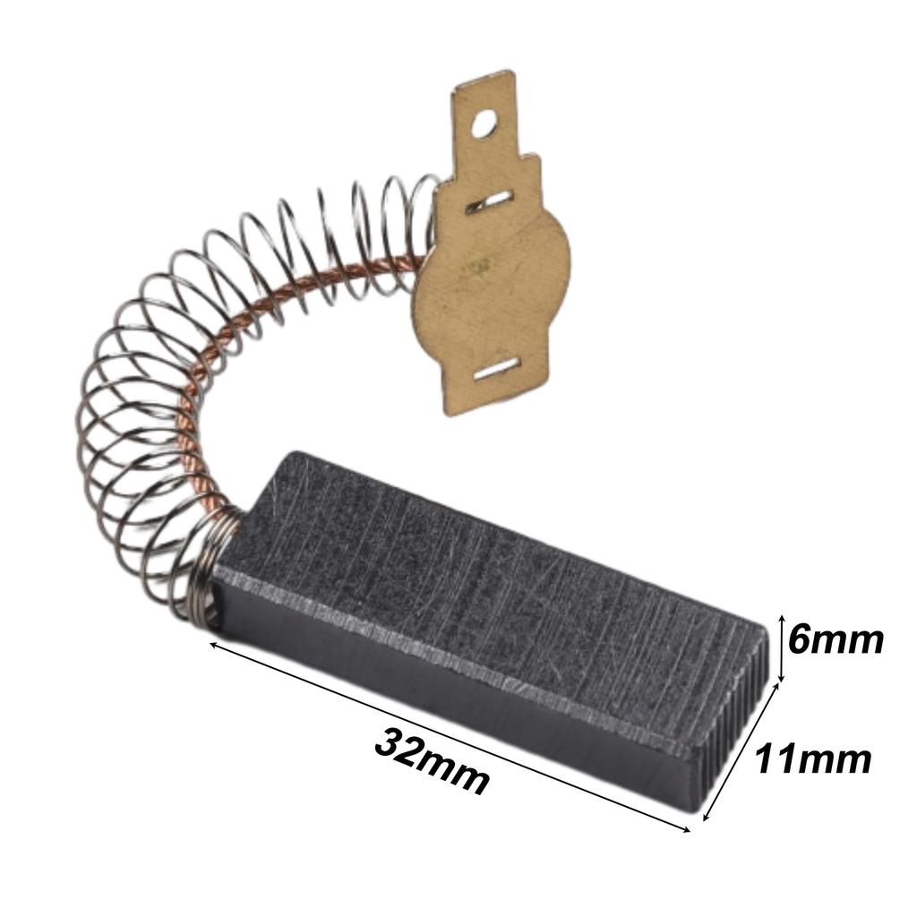 2/10pcs Motor Carbon Brushes For Power Tool Grind Accessories Repairing Spare 32*11*6mm