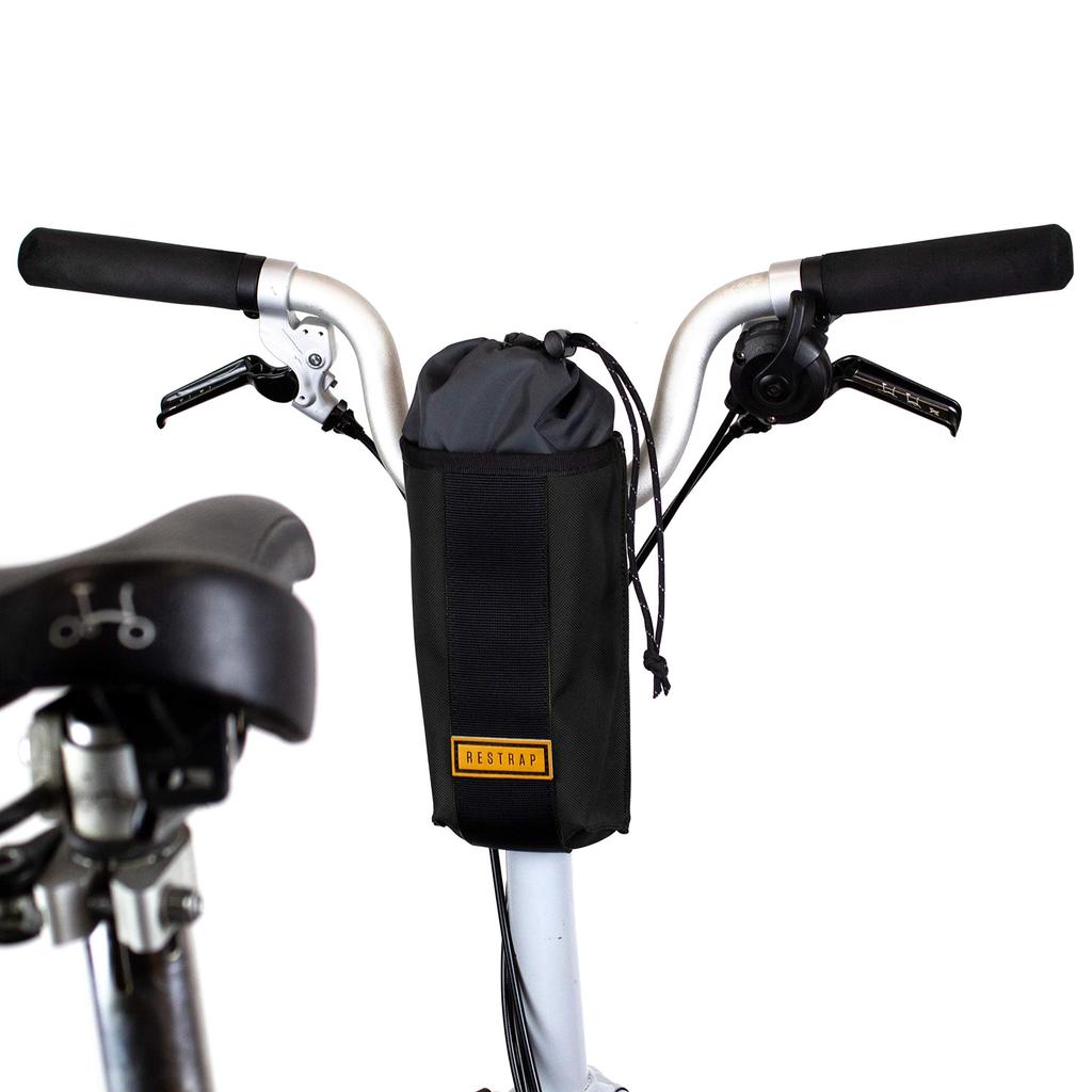 Restrap Stem Bag Uni Adult Handlebar Bag Black 1L