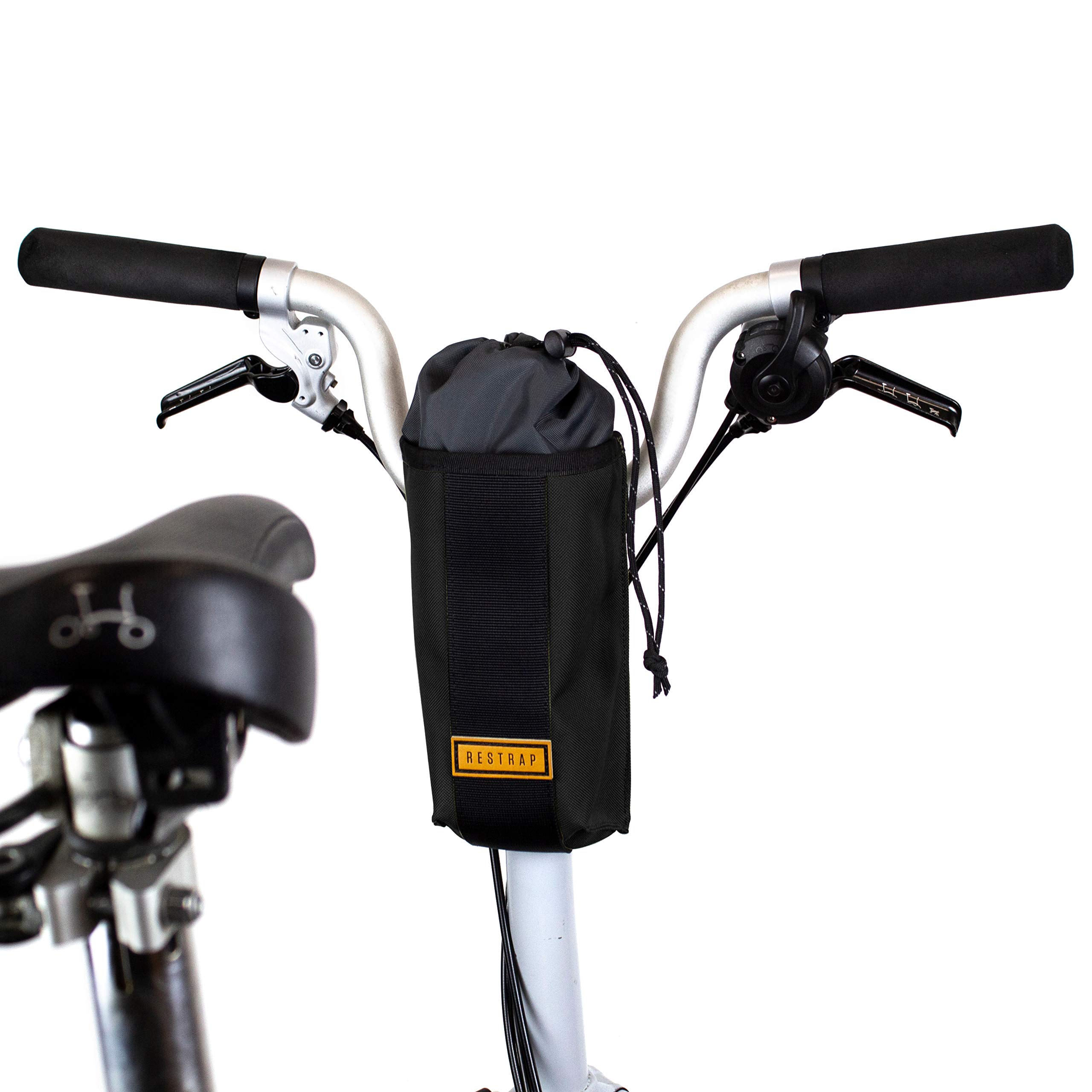 

Restrap Stem Bag Uni Adult Handlebar Bag Black 1L чёрный