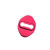 Red Accessories Car Stainless Steel Door Lock Protector Cover Fits For Hyundai