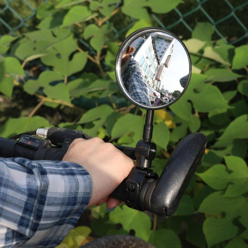 Extended Bicycle Mirror Universal Handlebar Rearview Mirror 360 Degree Rotate for Bike Motorcycle Cycling Accessories