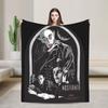 Black Metal Nosferatu Blanket  Fuzzy Vintage Breathable Throw Blanket for Bed Sofa Autumn/Winter