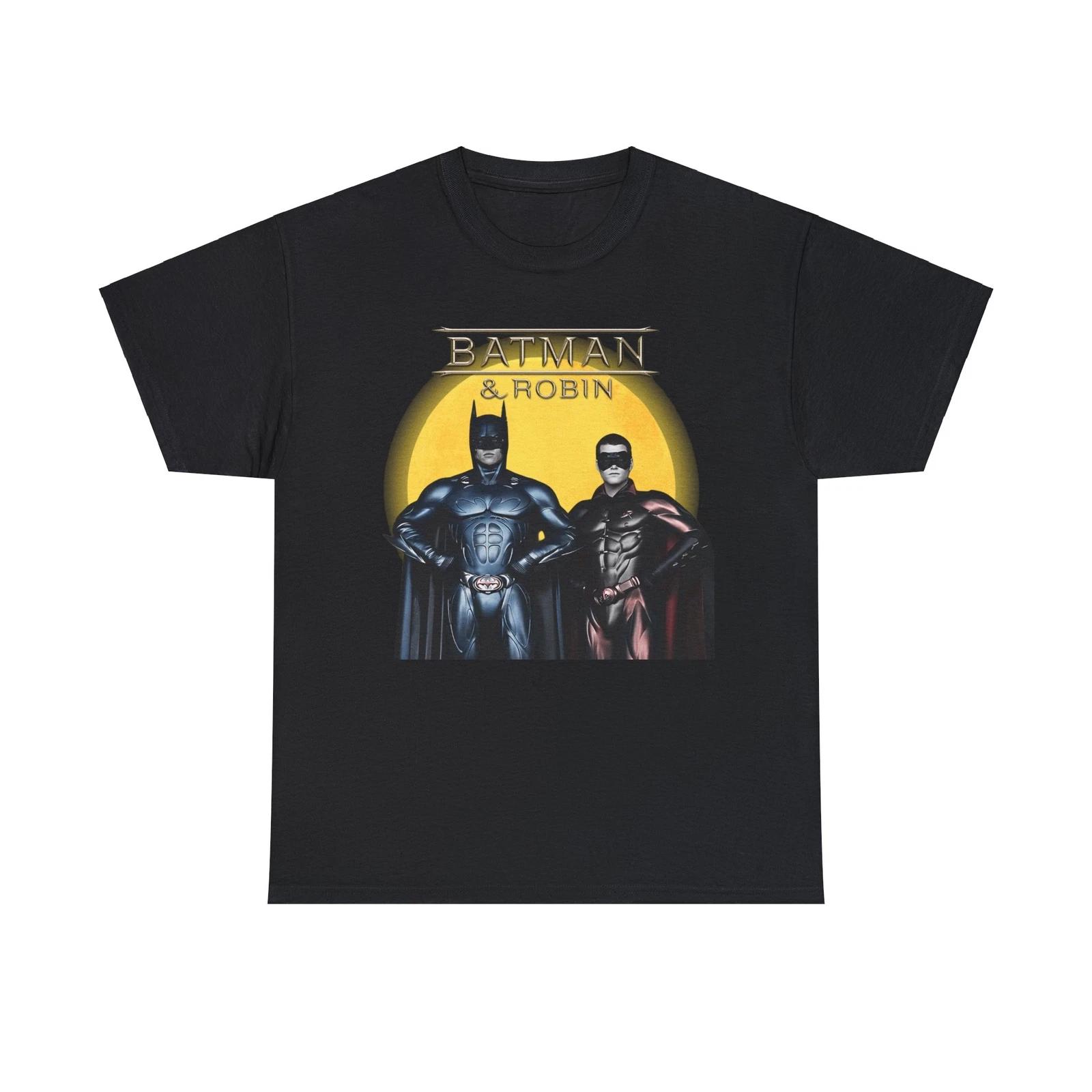 

Футболка из плотного хлопка «Бэтмен и Робин», Вэл Килмер, Крис О Доннелл, Фильм 2XL