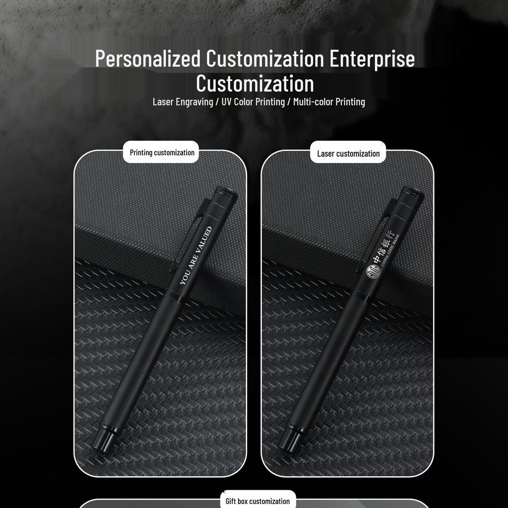 Metal Signature Ballpoint Pen for Office and Gifts