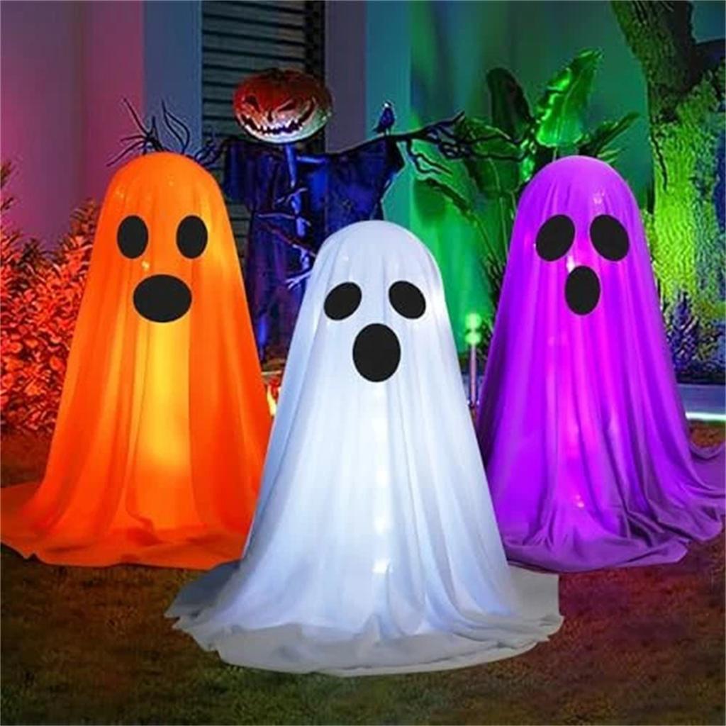 Halloween Decoration Outdoor, 3 PCS 16.92 Inch DIY Light Up  KitHalloween Decoration Outdoor, 3 PCS 16.92 Inch DIY Light Up Kit