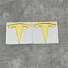 100% Authentic Tesla Model 3/Y Metal Logo Emblem - Front or Rear Trunk Replacement Kit Exterior Decoration Parts Car Accessory