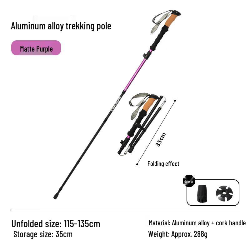 Nufeng Outdoor Ultralight Folding Trekking Pole