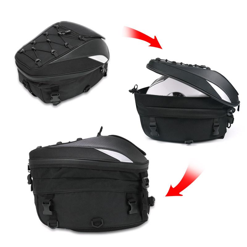 1 Set Wasserdicht Hohe Kapazität Fahrer Multifunktionsrucksack Hecktasche Motorrad Hecktasche Rücksitztasche Motocross Zubehör