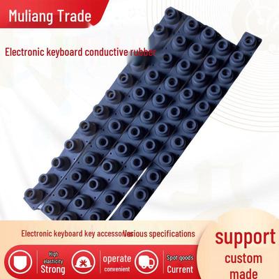 Erke ARK80 Electronic Keyboard Replacement Conductive Rubber Strip for 12 Keys - Long-lasting and Original Quality.