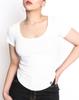 Kulsiseu Cs Half Basic U Top-046 (White)