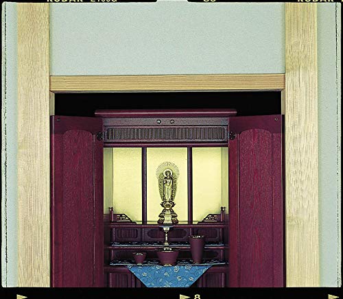 High-quality Gold Brocade Buddhist Altar Blinds, Bird of Paradise (large) 0