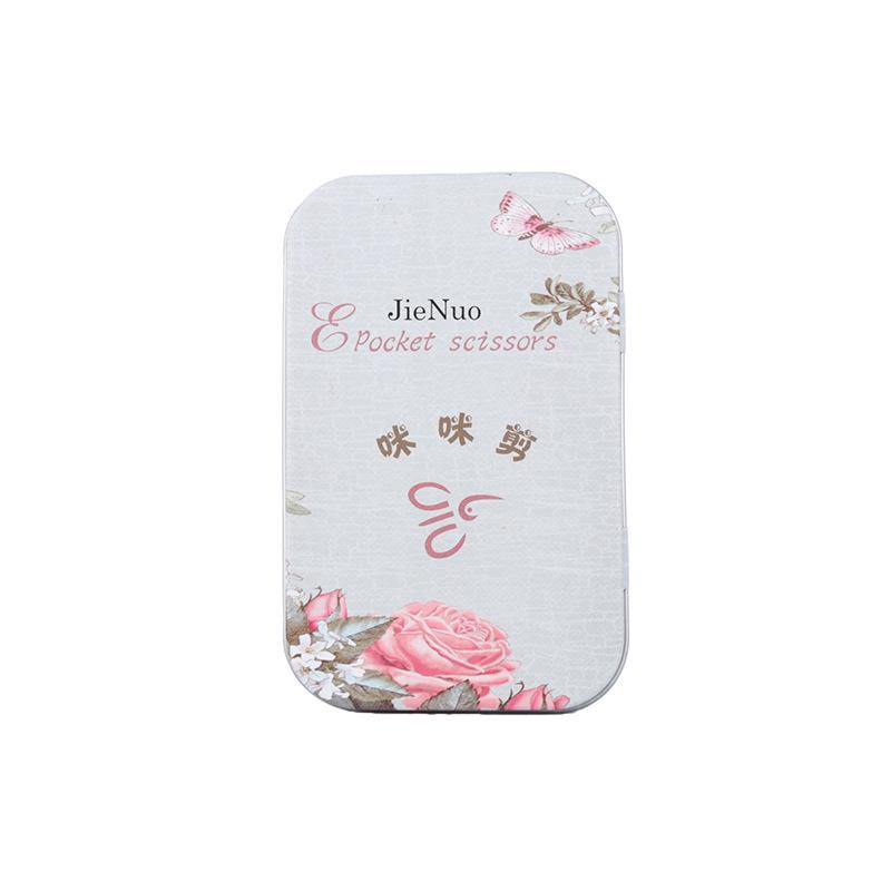 Vynikající malé bambusové nůžky Kapesní kosmetické nůžky Mimi Line Ručně vyráběné DIY Dárkový střih Vícebarevný